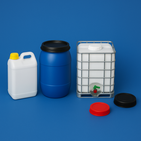 Резьбовые крышки для пластиковой тары